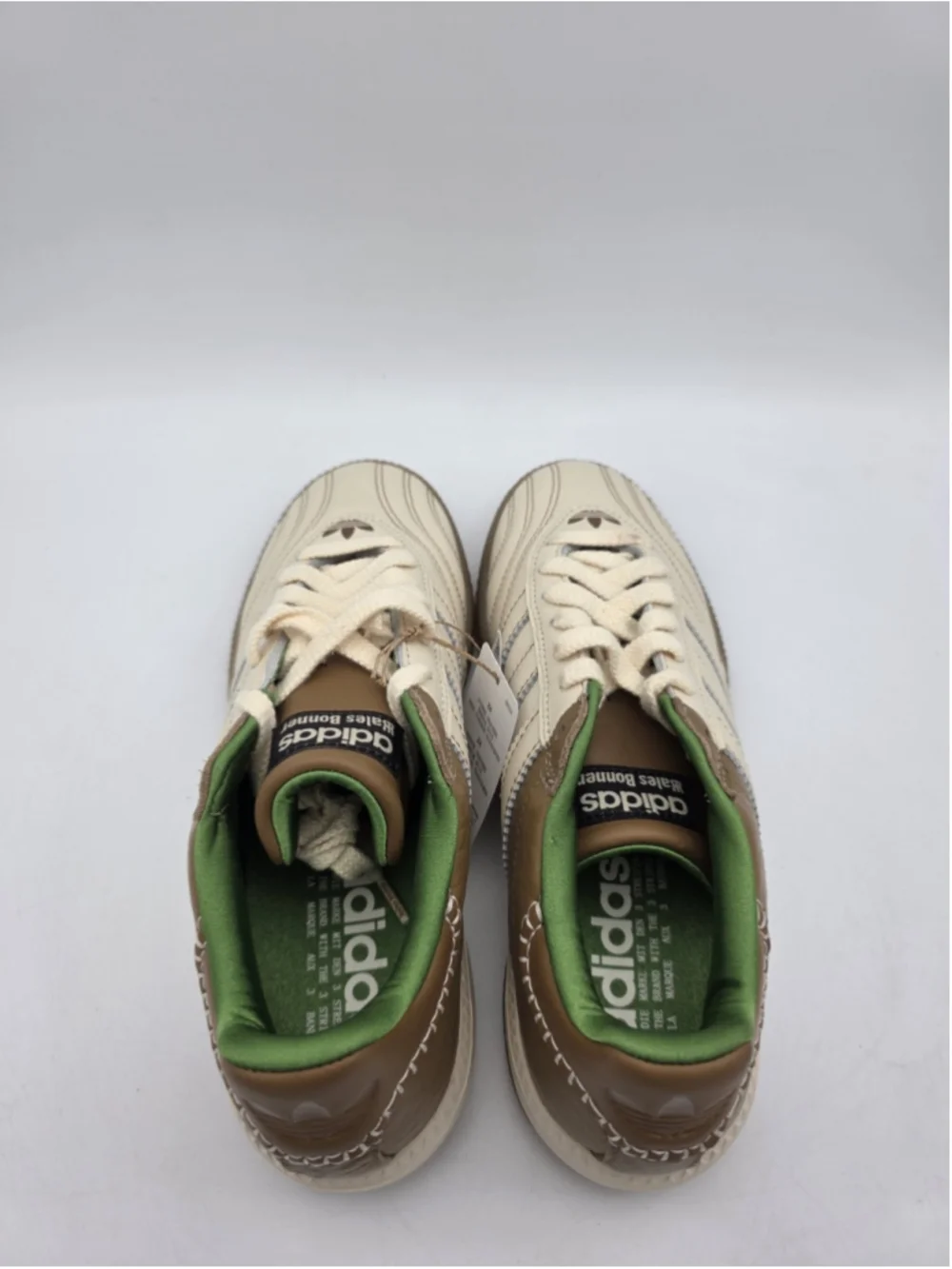 Adidas X Wales Bonner Samba Ivory & Sand Samba Millennium Edition Men's Size 7